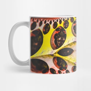 Crux. Colorful Abstract Art. Fractal Design Mug